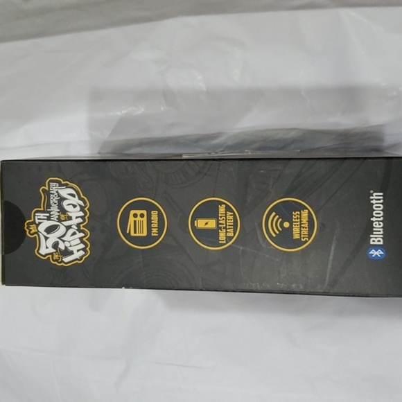 Hip hop 50th anniversary Wireless boom box speaker‎ mini blaster necklace new - Picture 7 of 12